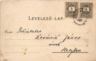 1897 (Vorläufer!) Stubnyafürdő, Túróchévíz, Stubnianske Teplice, Turcianske Teplice; Kápolna, Új für...