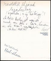 Pető Tóth Károly: Hal-álom. A szerző, Pető Tóth Károly (1954-) költő által Bujdosó Alpár (1935-2021)...