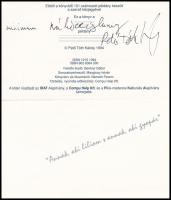 Pető Tóth Károly: Hal-álom. A szerző, Pető Tóth Károly (1954-) költő által Bujdosó Alpár (1935-2021)...