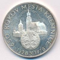 Csehszlovákia 1982. "Pénzérmék és Emlékérmek Múzeuma Körmöcbánya" ezüstözött fém emlékérem...