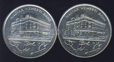 1993. 200Ft Ag "MNB" (2x) T:BU,2