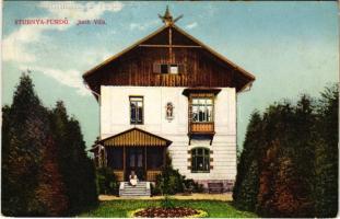 1921 Stubnyafürdő, Túróchévíz, Stubnianske Teplice, Turcianske Teplice; Justh villa / villa (EK)