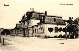 Kassa, Kosice; Gőz és kádfürdő. Varga Bertalan kiadása / spa, steam bath (EK)