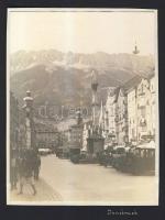 1931 Innsbruck városkép fotó / Innsbruck photo 13x17 cm