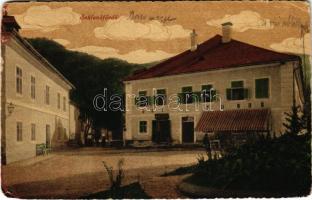 1917 Szklenófürdő, Sklené Teplice; Úri fürdő / spa, bath (EM)