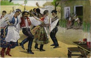 Csárdás, magyar folklór / Hungarian folklore, dance (EB)