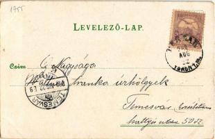 1900 Cat and dog. litho (EK)