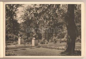 Verőce, Nógrádverőce; Migazzi kastély (Papi üdülőotthon) - képeslap füzet 9 képeslappal