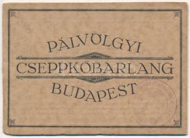 Budapest III. Pálvölgyi cseppkőbarlang - nem képeslapos leporello 6 képpel