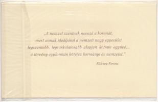 2000. 2000Ft "Millennium" bontatlan díszcsomagolásban T:UNC Adamo F56A