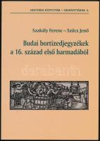 Szakály Ferenc-Szűcs Jenő: Budai bortizedjegyzékek a 16. század első harmadából. Kubinyi András bevezető tanulmányával. História Könyvtár Okmánytárak 4. Bp., 2005., História - MTA Történettudományi Intézete. Kiadói papírkötés, jó állapotban.