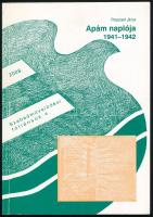 Prepszent János: Apám naplója 1941-1942. Székesfehérvár, 2008, Szabadművelődés Háza. 132 p. Címlapon Prutkay Péter grafikusművész névbejegyzésével. Napló az 1941-42-es ukrajnai hadjáratról. Kiadói papírkötés.