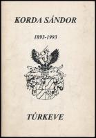 Veress József (szerk.): Korda Sándor. 1893-1993, Túrkeve. Túrkeve, é.n. (1993), Túrkeve Város Önkormányzata. 83 p. Megjelent 1000 példányban. Néhány fekete-fehér képpel illusztrált. Kiadói papírkötés.