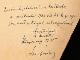 Szabó József: Miért nősülsz, fiam?... Bp., 1943, Dante, 372 p. Kiadói papírkötés, sérült kiadói papí...