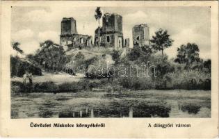 1906 Diósgyőr (Miskolc), várrom (fa)