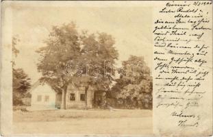 1900 Csömör, Zia Lak (?). photo (fa)
