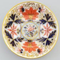 Japán mintás porcelán mokkás készlet 4 csésze, 4 aljjal. Kézzel festett, jelzés nélkü, hibátlan