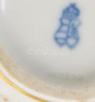 Herendi, Óherendi porcelán bonbonniere. Kézzel festett, jelzett, hibátlan 7 cm
