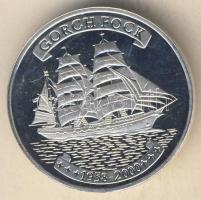Togo 2000. 500fr Ag "Gorch-fok" T:PP