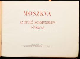 Moszkva, az épülő kommunizmus fővárosa. Szerk.: Lux László, Szendrői Jenő, Rojkó Ervin. Bp., 1952, É. M. Építőipari Könyv- és Lapkiadó V. Gazdag egészoldalas képanyaggal (közte színes képek és kihajtható panorámaképek is). Kiadói egészvászon-kötés, a borítón minimális kopással, ajándékozási bejegyzéssel. Megjelent 1000 példányban.