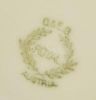 Royal Austria teás készlet. Hat személyes Kiöntő 22, 16 cm, Matricás, jelzett, hibátlan