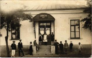 1930 Reni (Bessarabia), Gimnaziul / school. photo (fl)