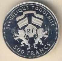 Togo 2000. 500fr Ag "Gorch-fok" T:PP