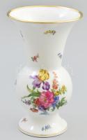 Aquincum Hüttl Tivadar váza. Kézzel festett, jelzett, hibátlan 20 cm