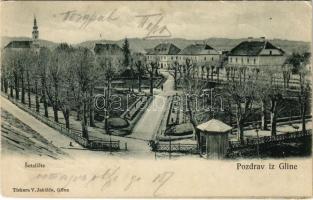 Glina, Setaliste / promenade, park (fl)