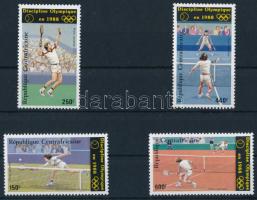 1986 Nyári Olimpia, Szöul sor Mi 1265-1268