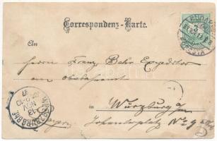 1897 (Vorläufer) Stomfa, Stampfen, Stupava; Gróf Károlyi kastély / castle. photo (fa)