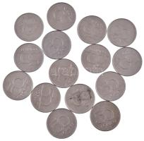 2004-2023. 50Ft (15xklf forgalmi emlékérme, közte 2004. "Európai Unió", 2006. "Parlam...