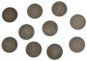 2018. 50Ft Cu-Ni "Birkózó Világbajnokság" (10x) T:AU,XF Adamo FOEM14