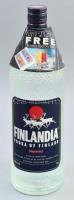 Finlandia 1L vodka bonttalan palack. Retro cca 1980