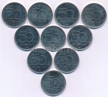 2021. 50Ft Cu-Ni "Nemzetközi Eucharisztikus Kongresszus" (10x) T:AU,XF