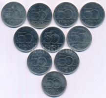 2021. 50Ft Cu-Ni "Nemzetközi Eucharisztikus Kongresszus" (10x) T:AU,XF