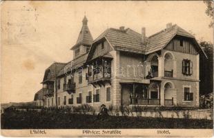 1911 Plitvicka Jezera, Svratiste. R. Mosinger / Plitvicei tavak, szálloda / hotel (Rb)