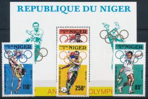 1987 Nyári Olimpia, Szöul sor + blokk Mi 1015-1017 + Mi 50