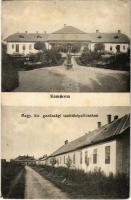 1914 Komárom, Komárnó; Magy. kir. gazdasági tanítóképző intézet / teachers training institute + "K.u.k. Sappeurbataillon Nr. 6. Ersatzkompagnie" (EK)