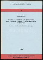 Kocsis Károly: Etnikai változások a mai Szlováki és a Vajdaság területén a XI. századtól napjainkig. Politikaelméleti füzetek 4. + Népi demokráciáink történetéhez. Tudományos szocializmus füzetek 102. Bp., 1988-1990, ELTE BTK. Kiadói papírkötés, az egyik füzet kisebb lapszéli ázásnyomokkal. Megjelentek 678 példányban.