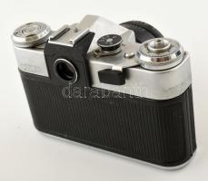 cca 1960-1970 Zenit-E szovjet fényképezőgép, Helios-44 2/58 objektívvel,