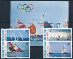 Pre-olympic year: Sailing set + block, Előolimpiai év: Vitorlázás sor + blokk