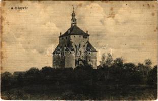 1917 Selmecbánya, Schemnitz, Banská Stiavnica; Leányvár. Joerges / castle / hrad (fl)