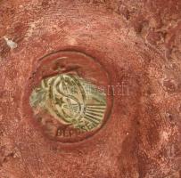 Antik gipsz Madonna szobor. Jelzett, sérült 31 cm