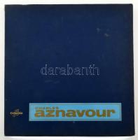 Charles Aznavour, 3 db bakelit lemez: Vol 1, Columbia FSX 151 J'aime Charles Aznavour, Vol. 2. ...