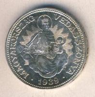 1939. 2P Ag "Madonna" T:2 kis ph.