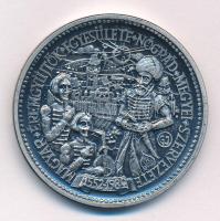 Garamkeszi János (1936-) 1984. "MÉE Nógrád-megye / Drégely vára - Szondy György" ezüstpati...