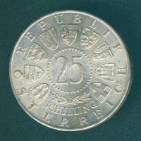 Ausztria 1956. 25Sch Ag "Mozart" T:2-