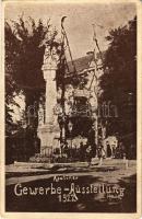 1922 Apatin, Gewerbe Ausstellung, Handwerk hat goldenen Boden / Kereskedelmi kiállítás / Trade Expo (EB)