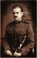 Tápiószele, magyar katona karddal. Szélessy Imre photo (EK)